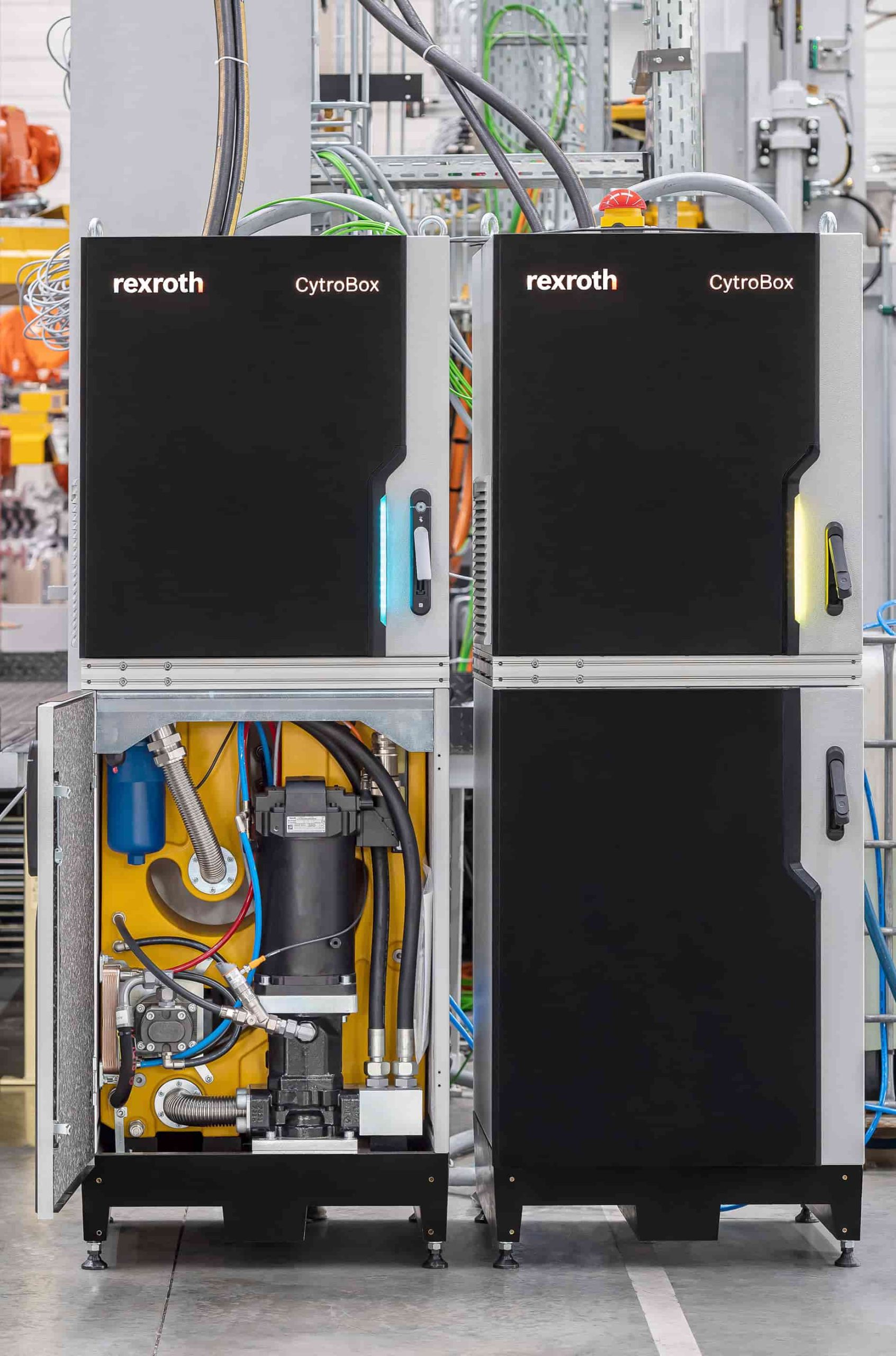 CytroBox gyártósor mellett